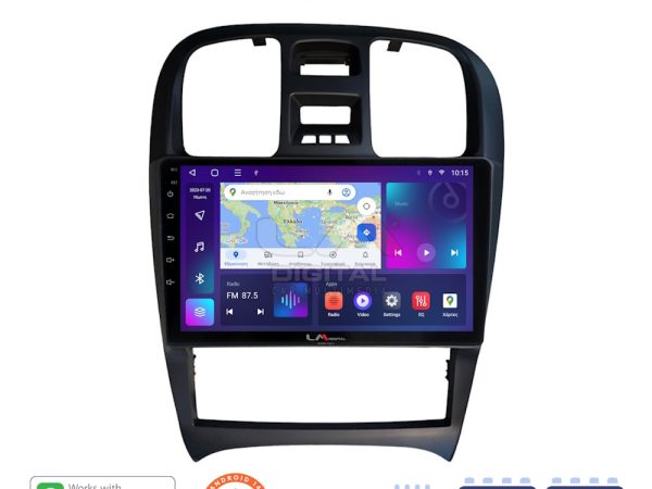 LM Digital - LM ZN4260 GPS Οθόνη OEM Multimedia Αυτοκινήτου για Hyundai Sonata 2000 > 2006 (CarPlay/AndroidAuto/BT/GPS/WIFI/GPRS)