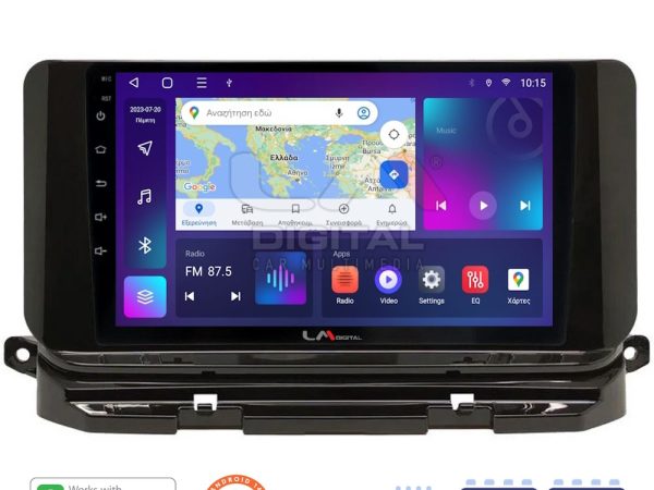 LM Digital - LM ZN4280 GPS Οθόνη OEM Multimedia Αυτοκινήτου για Skoda Octavia 2021> (CarPlay/AndroidAuto/BT/GPS/WIFI/GPRS)