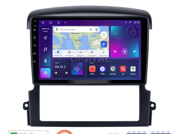 LM Digital - LM ZN4303 GPS Οθόνη OEM Multimedia Αυτοκινήτου για Kia Sorento 2006 > 2009 (CarPlay/AndroidAuto/BT/GPS/WIFI/GPRS)