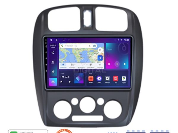 LM Digital - LM ZN4325 GPS Οθόνη OEM Multimedia Αυτοκινήτου για MAZDA 323 1999>2004 (CarPlay/AndroidAuto/BT/GPS/WIFI/GPRS)