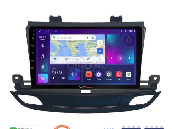 LM Digital - LM ZN4339 GPS Οθόνη OEM Multimedia Αυτοκινήτου για Opel Insignia 2018 (CarPlay/AndroidAuto/BT/GPS/WIFI/GPRS)