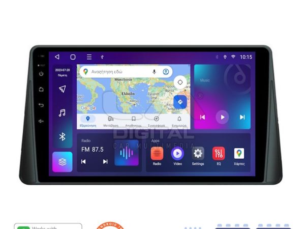 LM Digital - LM ZN4357 GPS Οθόνη OEM Multimedia Αυτοκινήτου για FORD  FOCUS 2019> (CarPlay/AndroidAuto/BT/GPS/WIFI/GPRS)