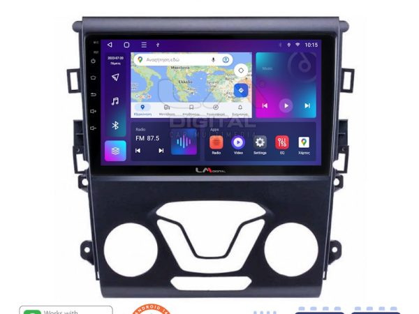 LM Digital - LM ZN4369 GPS Οθόνη OEM Multimedia Αυτοκινήτου για FORD MONDEO 2014> (CarPlay/AndroidAuto/BT/GPS/WIFI/GPRS)