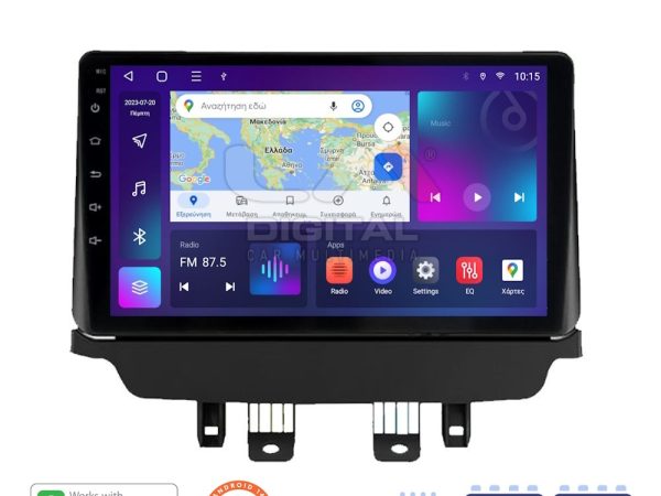 LM Digital - LM ZN4442 GPS Οθόνη OEM Multimedia Αυτοκινήτου για Mazda CX-3 2014 - 2021 (CarPlay/AndroidAuto/BT/GPS/WIFI/GPRS)