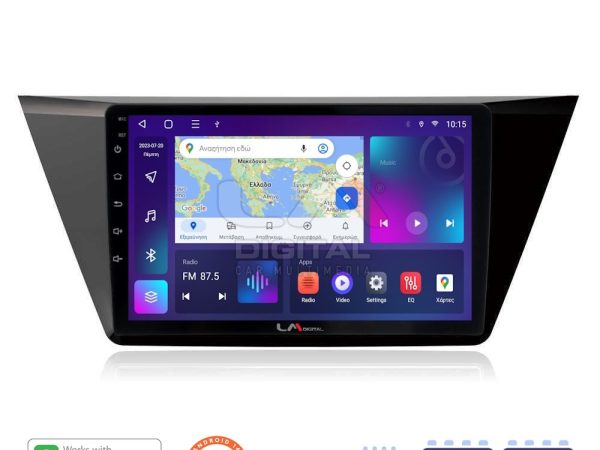 LM Digital - LM ZN4522 GPS Οθόνη OEM Multimedia Αυτοκινήτου για VW TOURAN 2016> (CarPlay/AndroidAuto/BT/GPS/WIFI/GPRS)