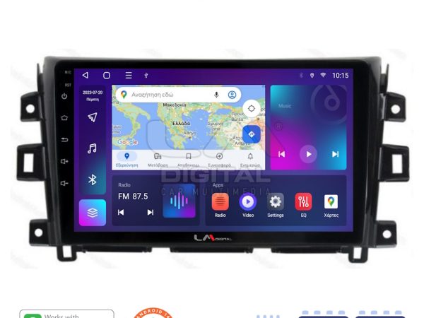 LM Digital - LM ZN4716 GPS Οθόνη OEM Multimedia Αυτοκινήτου για Nissan Navara D23 2016>   (CarPlay/AndroidAuto/BT/GPS/WIFI/GPRS)