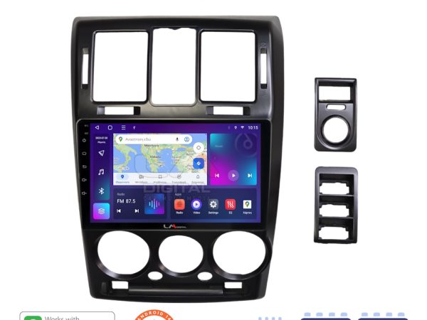 LM Digital - LM ZN4719 GPS Οθόνη OEM Multimedia Αυτοκινήτου για Hyundai Getz 2002 > 2013 (CarPlay/AndroidAuto/BT/GPS/WIFI/GPRS)