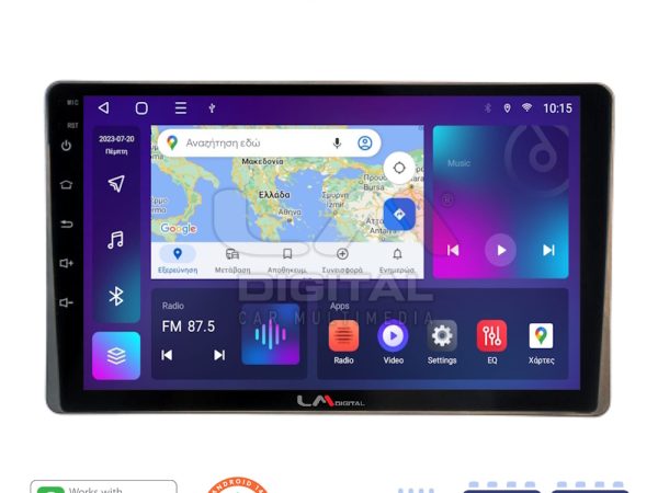 LM Digital - LM ZN4754 GPS Οθόνη OEM Multimedia Αυτοκινήτου για Toyota Yaris 2023 > (CarPlay/AndroidAuto/BT/GPS/WIFI/GPRS)