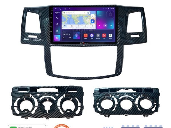 LM Digital - LM ZN4821 GPS Οθόνη OEM Multimedia Αυτοκινήτου για TOYOTA HILUX 2005>2016 (CarPlay/AndroidAuto/BT/GPS/WIFI/GPRS)