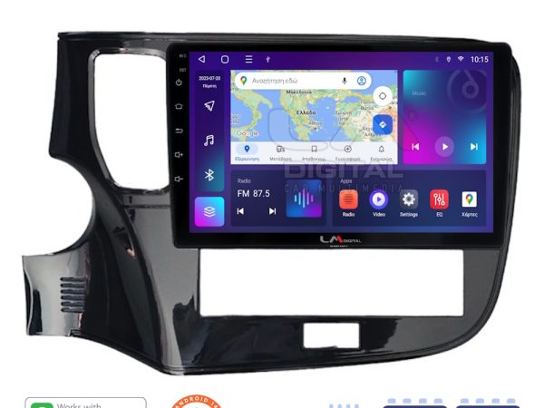 LM Digital - LM ZN4894 GPS Οθόνη OEM Multimedia Αυτοκινήτου για Mitsubishi Outlander 2020 > (CarPlay/AndroidAuto/BT/GPS/WIFI/GPRS)
