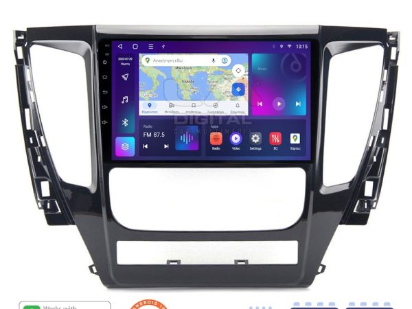 LM Digital - LM ZN4992 GPS Οθόνη OEM Multimedia Αυτοκινήτου για Mitsubishi Pajero 2014> (CarPlay/AndroidAuto/BT/GPS/WIFI/GPRS)