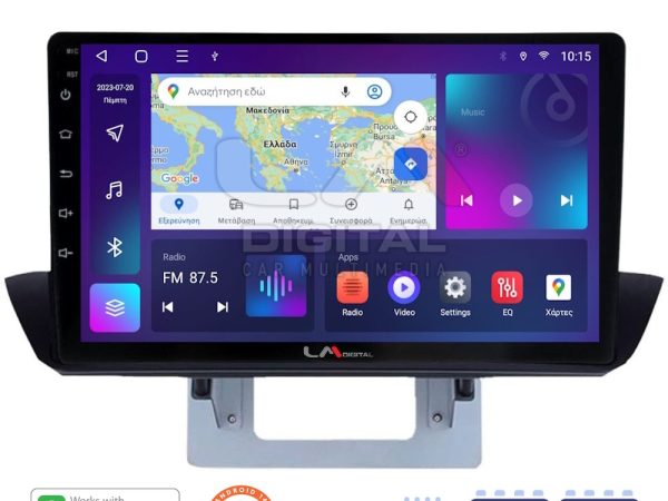 LM Digital - LM ZN4994UP GPS Οθόνη OEM Multimedia Αυτοκινήτου για Mazda BT50 2012 > 2018 (CarPlay/AndroidAuto/BT/GPS/WIFI/GPRS)