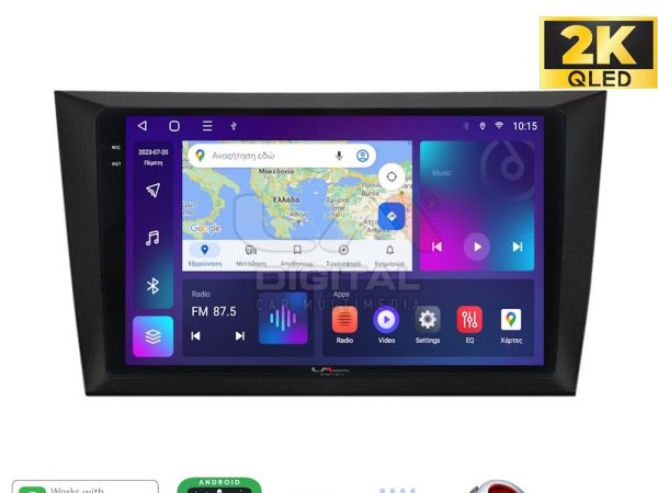 LM Digital - LM ZQ8004 GPS Οθόνη OEM Multimedia Αυτοκινήτου για VW Golf 6 2008-2012 (CarPlay/AndroidAuto/BT/GPS/WIFI/GPRS)