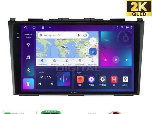 LM Digital - LM ZQ8009 GPS Οθόνη OEM Multimedia Αυτοκινήτου για HONDA CRV 2005>2012 (CarPlay/AndroidAuto/BT/GPS/WIFI/GPRS)