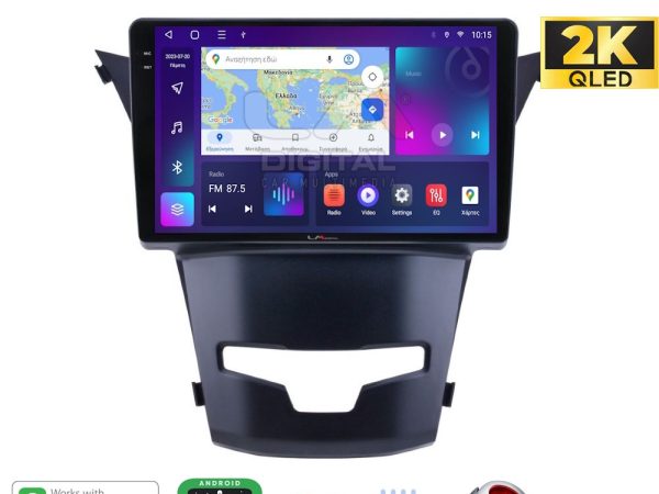 LM Digital - LM ZQ8016 GPS Οθόνη OEM Multimedia Αυτοκινήτου για Ssangyong Korando 2014> (CarPlay/AndroidAuto/BT/GPS/WIFI/GPRS)