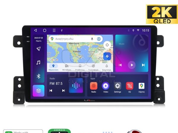 LM Digital - LM ZQ8053 GPS Οθόνη OEM Multimedia Αυτοκινήτου για SUZUKI G.VITARA 2005>2015 (CarPlay/AndroidAuto/BT/GPS/WIFI/GPRS)