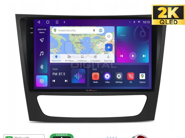 LM Digital - LM ZQ8090 GPS Οθόνη OEM Multimedia Αυτοκινήτου για MERCEDES E class (W211)  (CarPlay/AndroidAuto/BT/GPS/WIFI/GPRS)
