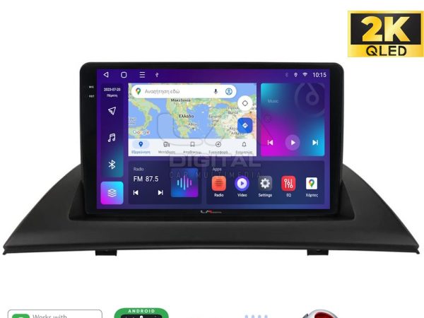 LM Digital - LM ZQ8103 GPS Οθόνη OEM Multimedia Αυτοκινήτου για BMW X3 2003 > 2010 (CarPlay/AndroidAuto/BT/GPS/WIFI/GPRS)