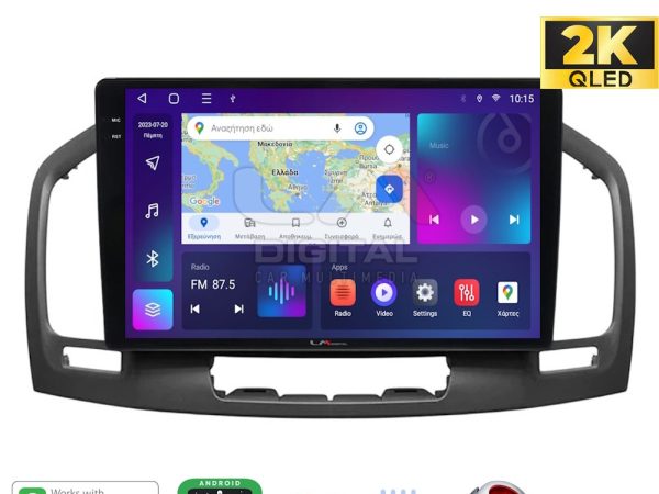 LM Digital - LM ZQ8114 GPS Οθόνη OEM Multimedia Αυτοκινήτου για OPEL INSIGNIA 2007-2013 (CarPlay/AndroidAuto/BT/GPS/WIFI/GPRS)