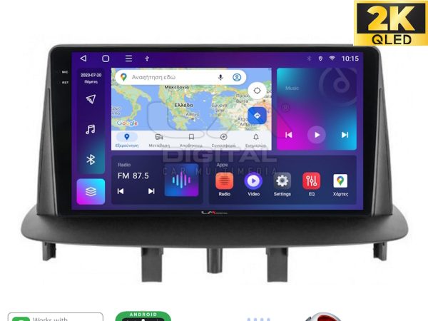 LM Digital - LM ZQ8145 GPS Οθόνη OEM Multimedia Αυτοκινήτου για RENAULT MEGANE3 (CarPlay/AndroidAuto/BT/GPS/WIFI/GPRS)