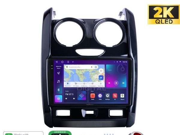 LM Digital - LM ZQ8158 GPS Οθόνη OEM Multimedia Αυτοκινήτου για DACIA DUSTER 2013>2019 (CarPlay/AndroidAuto/BT/GPS/WIFI/GPRS)