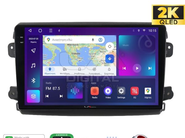 LM Digital - LM ZQ8192 GPS Οθόνη OEM Multimedia Αυτοκινήτου για Fiat Ducato 2023 > (CarPlay/AndroidAuto/BT/GPS/WIFI/GPRS)