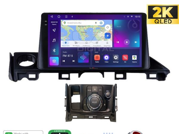 LM Digital - LM ZQ8214 GPS Οθόνη OEM Multimedia Αυτοκινήτου για Mazda 6 2017 > 2020 (CarPlay/AndroidAuto/BT/GPS/WIFI/GPRS)