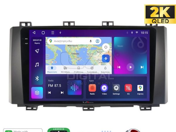 LM Digital - LM ZQ8218 GPS Οθόνη OEM Multimedia Αυτοκινήτου για Seat Ateca 2016 (CarPlay/AndroidAuto/BT/GPS/WIFI/GPRS)