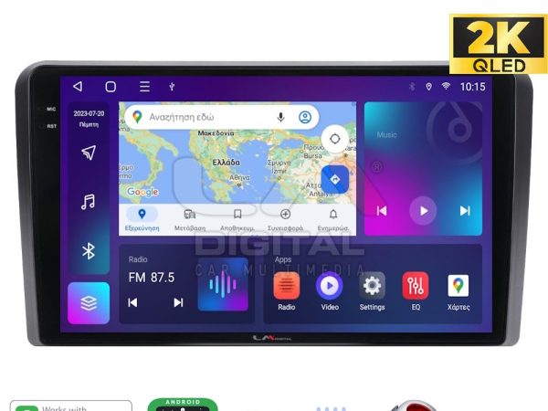 LM Digital - LM ZQ8233 GPS Οθόνη OEM Multimedia Αυτοκινήτου για MITSUBIUSHI L200 2020> (CarPlay/AndroidAuto/BT/GPS/WIFI/GPRS)