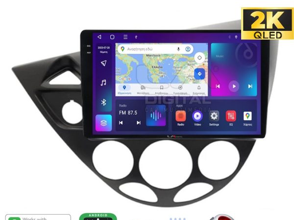 LM Digital - LM ZQ8236 GPS Οθόνη OEM Multimedia Αυτοκινήτου για Ford Focus 1998 > 2004 (CarPlay/AndroidAuto/BT/GPS/WIFI/GPRS)