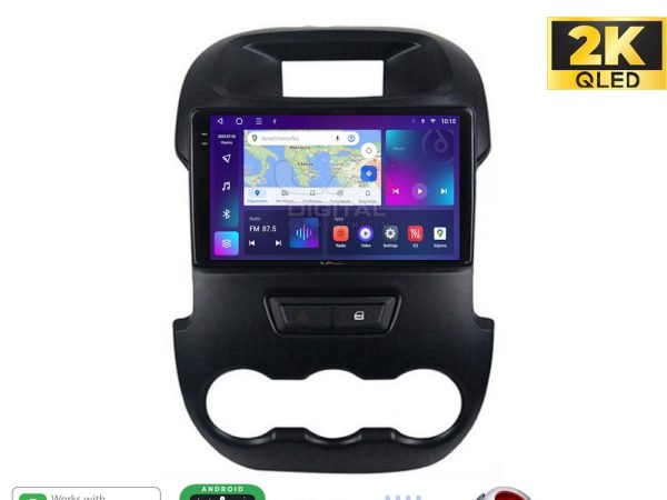 LM Digital - LM ZQ8245 GPS Οθόνη OEM Multimedia Αυτοκινήτου για FORD RANGER 2011> 2015 (CarPlay/AndroidAuto/BT/GPS/WIFI/GPRS)