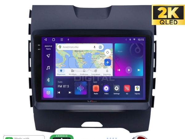 LM Digital - LM ZQ8248 GPS Οθόνη OEM Multimedia Αυτοκινήτου για Ford Edge 2016 > (CarPlay/AndroidAuto/BT/GPS/WIFI/GPRS)