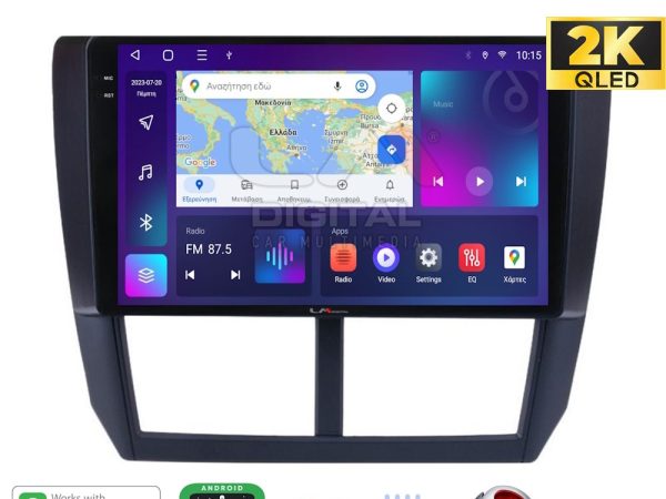 LM Digital - LM ZQ8272 GPS Οθόνη OEM Multimedia Αυτοκινήτου για SUBARU IMPREZA-FORESTER 2009>2012 (CarPlay/AndroidAuto/BT/GPS/WIFI/GPRS)