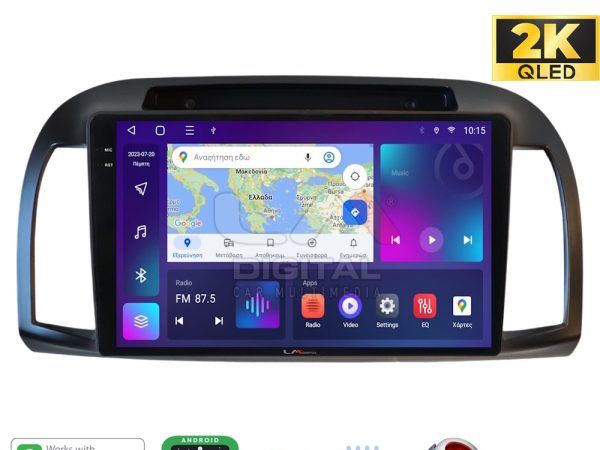 LM Digital - LM ZQ8300B GPS Οθόνη OEM Multimedia Αυτοκινήτου για Nissan Micra 2002 > 2007 (CarPlay/AndroidAuto/BT/GPS/WIFI/GPRS)