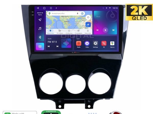 LM Digital - LM ZQ8301 GPS Οθόνη OEM Multimedia Αυτοκινήτου για Mazda RX8 2001>2008 (CarPlay/AndroidAuto/BT/GPS/WIFI/GPRS)