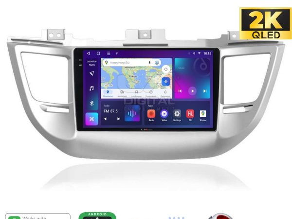 LM Digital - LM ZQ8361 GPS Οθόνη OEM Multimedia Αυτοκινήτου για Hyundai Tucson 2015 < 2019 (CarPlay/AndroidAuto/BT/GPS/WIFI/GPRS)