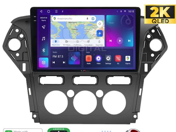 LM Digital - LM ZQ8368 GPS Οθόνη OEM Multimedia Αυτοκινήτου για FORD MONDEO 2010 > 2013 (CarPlay/AndroidAuto/BT/GPS/WIFI/GPRS)