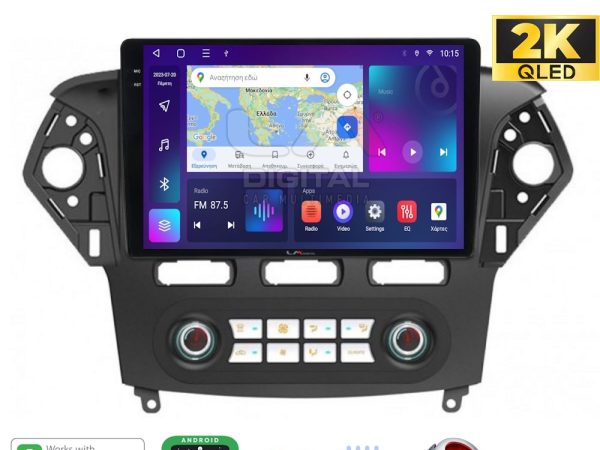 LM Digital - LM ZQ8368C GPS Οθόνη OEM Multimedia Αυτοκινήτου για FORD MONDEO 2010 > 2013 (CarPlay/AndroidAuto/BT/GPS/WIFI/GPRS)