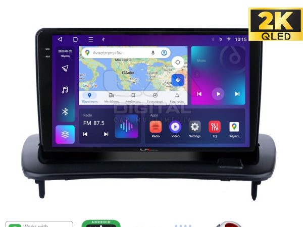 LM Digital - LM ZQ8387 GPS Οθόνη OEM Multimedia Αυτοκινήτου για Volvo S40-C30-C70 (CarPlay/AndroidAuto/BT/GPS/WIFI/GPRS)