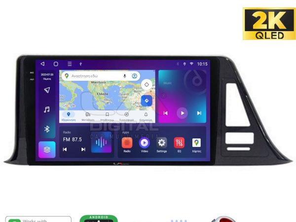 LM Digital - LM ZQ8445 GPS Οθόνη OEM Multimedia Αυτοκινήτου για Toyota CH-R 2017 > (CarPlay/AndroidAuto/BT/GPS/WIFI/GPRS)
