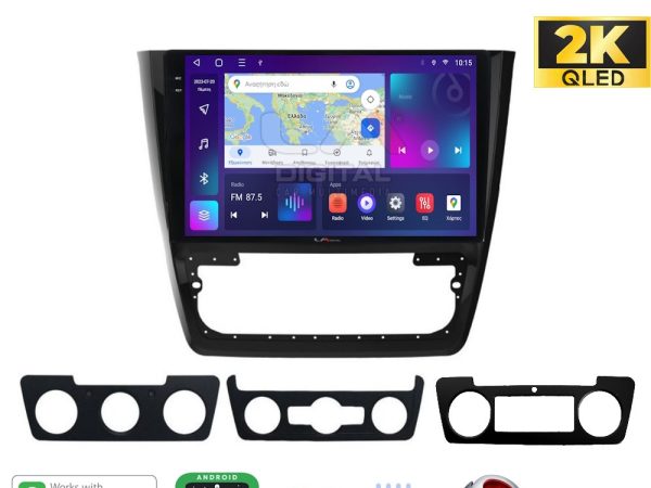 LM Digital - LM ZQ8482 GPS Οθόνη OEM Multimedia Αυτοκινήτου για SKODA  YETI 2014> (CarPlay/AndroidAuto/BT/GPS/WIFI/GPRS)
