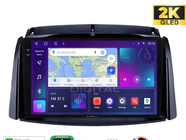 LM Digital - LM ZQ8498 GPS Οθόνη OEM Multimedia Αυτοκινήτου για Renault Koleos 2006>2017 (CarPlay/AndroidAuto/BT/GPS/WIFI/GPRS)