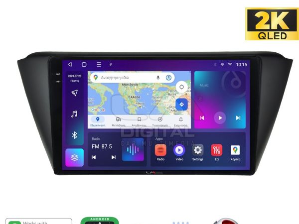LM Digital - LM ZQ8541 GPS Οθόνη OEM Multimedia Αυτοκινήτου για SKODA FABIA 2015> (CarPlay/AndroidAuto/BT/GPS/WIFI/GPRS)