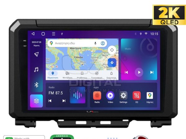 LM Digital - LM ZQ8570 GPS Οθόνη OEM Multimedia Αυτοκινήτου για SUZUKI JIMNY 2018> (CarPlay/AndroidAuto/BT/GPS/WIFI/GPRS)