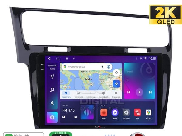 LM Digital - LM ZQ8591B GPS Οθόνη OEM Multimedia Αυτοκινήτου για 0 (CarPlay/AndroidAuto/BT/GPS/WIFI/GPRS)