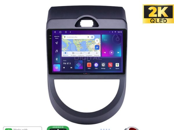 LM Digital - LM ZQ8693 GPS Οθόνη OEM Multimedia Αυτοκινήτου για Kia Soul 2009 > 2013 (CarPlay/AndroidAuto/BT/GPS/WIFI/GPRS)