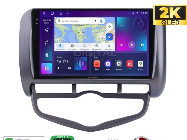 LM Digital - LM ZQ8731 GPS Οθόνη OEM Multimedia Αυτοκινήτου για Honda Jazz 2003 - 2008 (CarPlay/AndroidAuto/BT/GPS/WIFI/GPRS)
