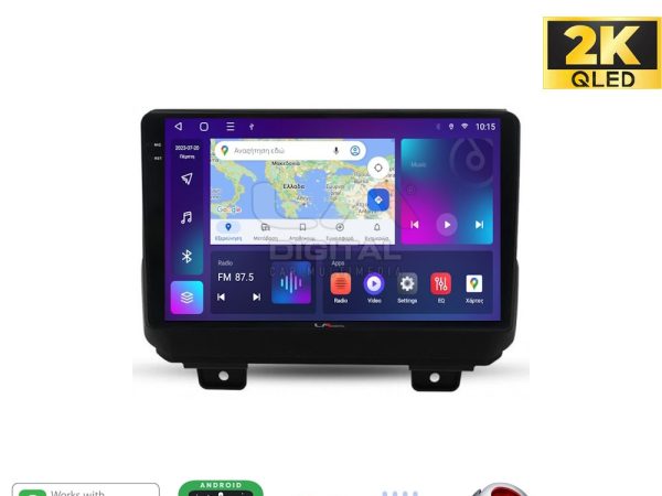 LM Digital - LM ZQ8746 GPS Οθόνη OEM Multimedia Αυτοκινήτου για JEEP  WRANGLER 2018>  (CarPlay/AndroidAuto/BT/GPS/WIFI/GPRS)