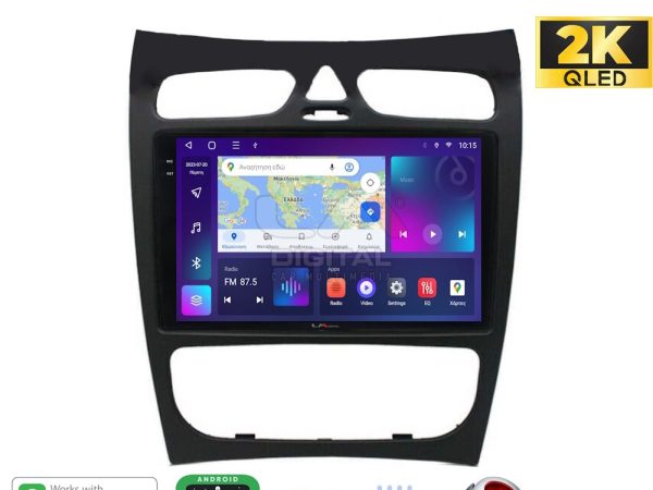 LM Digital - LM ZQ8812 GPS Οθόνη OEM Multimedia Αυτοκινήτου για Mercedes CLK (W209) 2000 > 2004 (CarPlay/AndroidAuto/BT/GPS/WIFI/GPRS)
