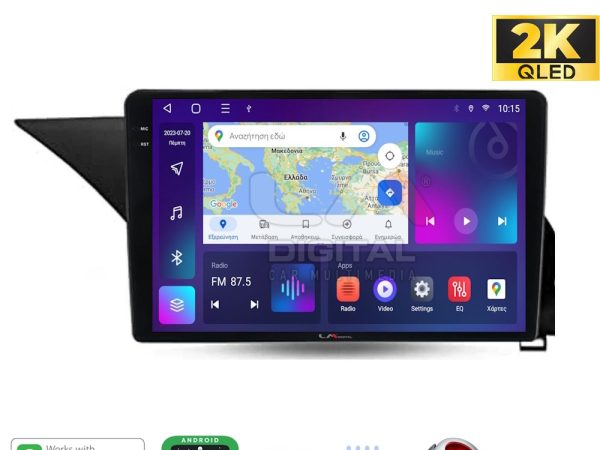 LM Digital - LM ZQ8888 GPS Οθόνη OEM Multimedia Αυτοκινήτου για Mercedes GLK 2008 > 2015 (CarPlay/AndroidAuto/BT/GPS/WIFI/GPRS)
